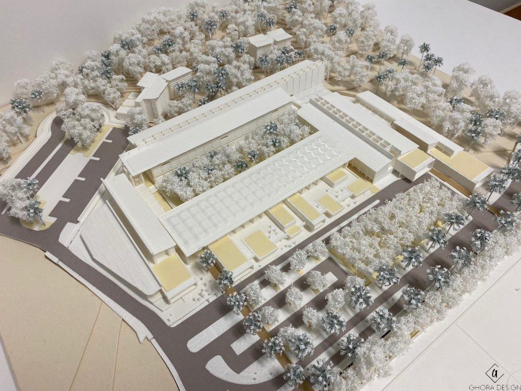 Maquette Ensemble Immobilier
