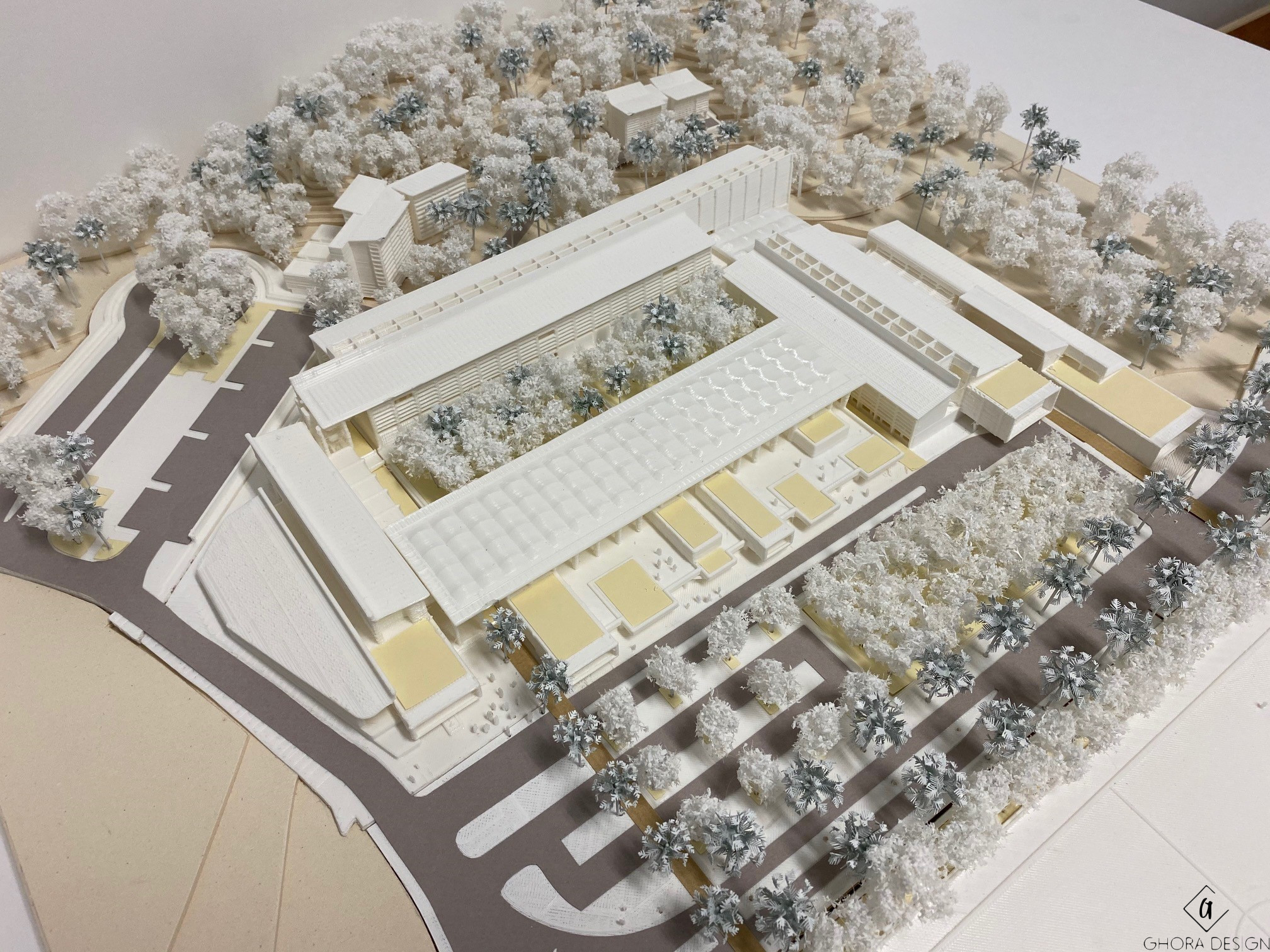 Maquette Ensemble Immobilier